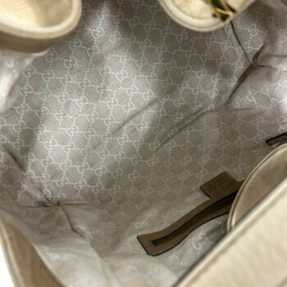 Gucci Bag Stirrup Beige OneHandle Shoulder - Picture 6 of 8